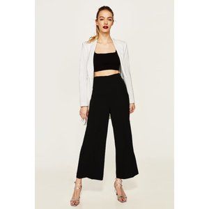 Zara Wide Leg Cropped Trousers - XL but run small